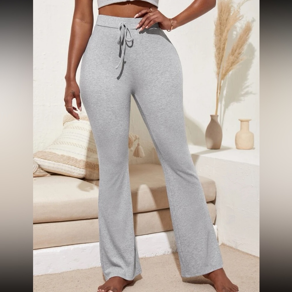 Shein Flared Ribbed leggings